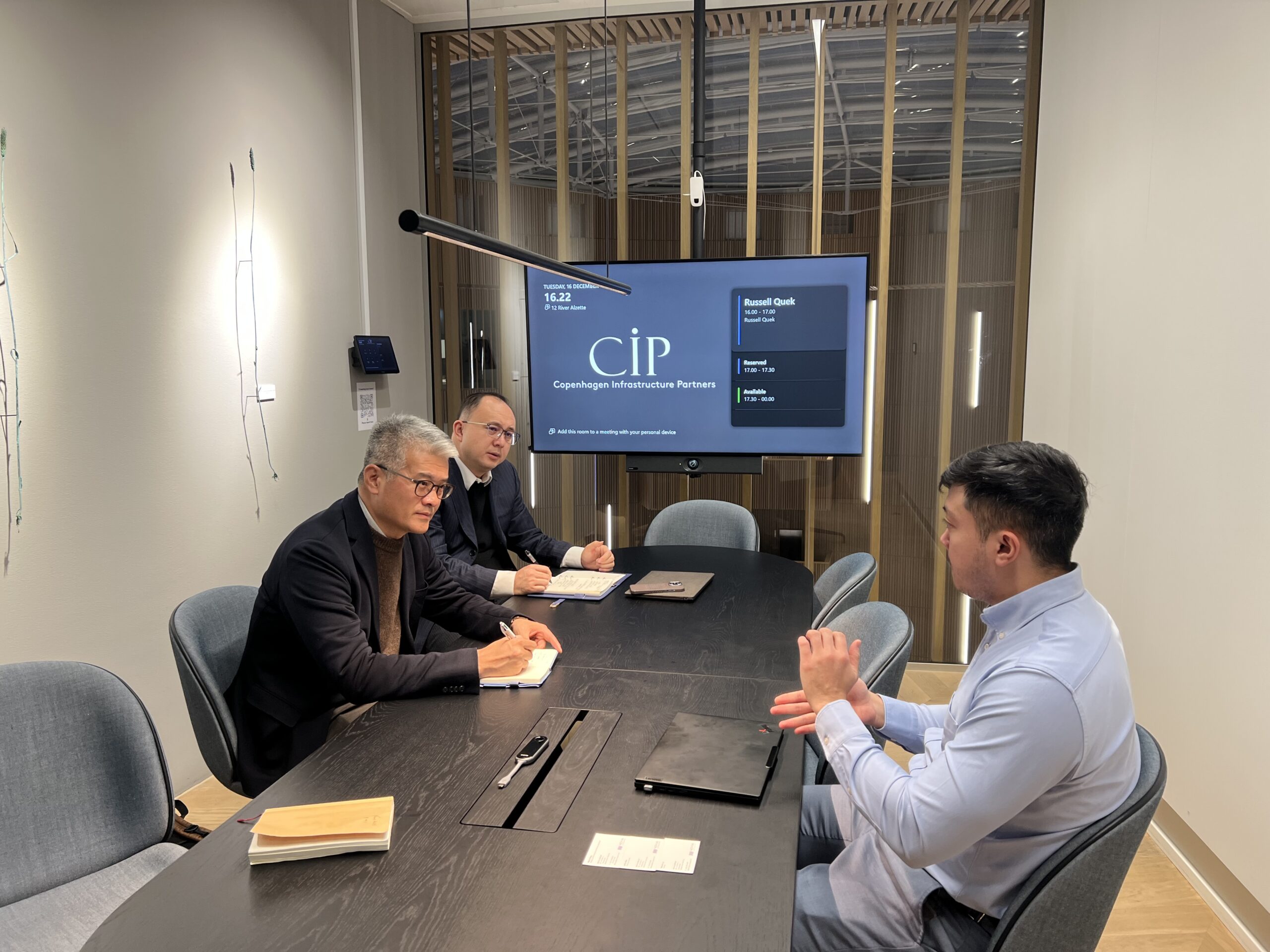 16 December 2025: Exploring Collaboration with Copenhagen Infrastructure Partners